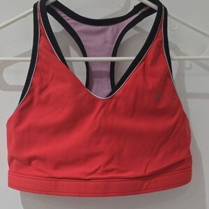 Champion Red and Black Sports Bra